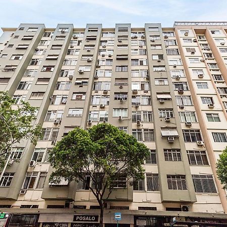 Maravilhoso Apartamento De 2 Quartos Em Copacabana Quadra Da Praia 里约热内卢 外观 照片