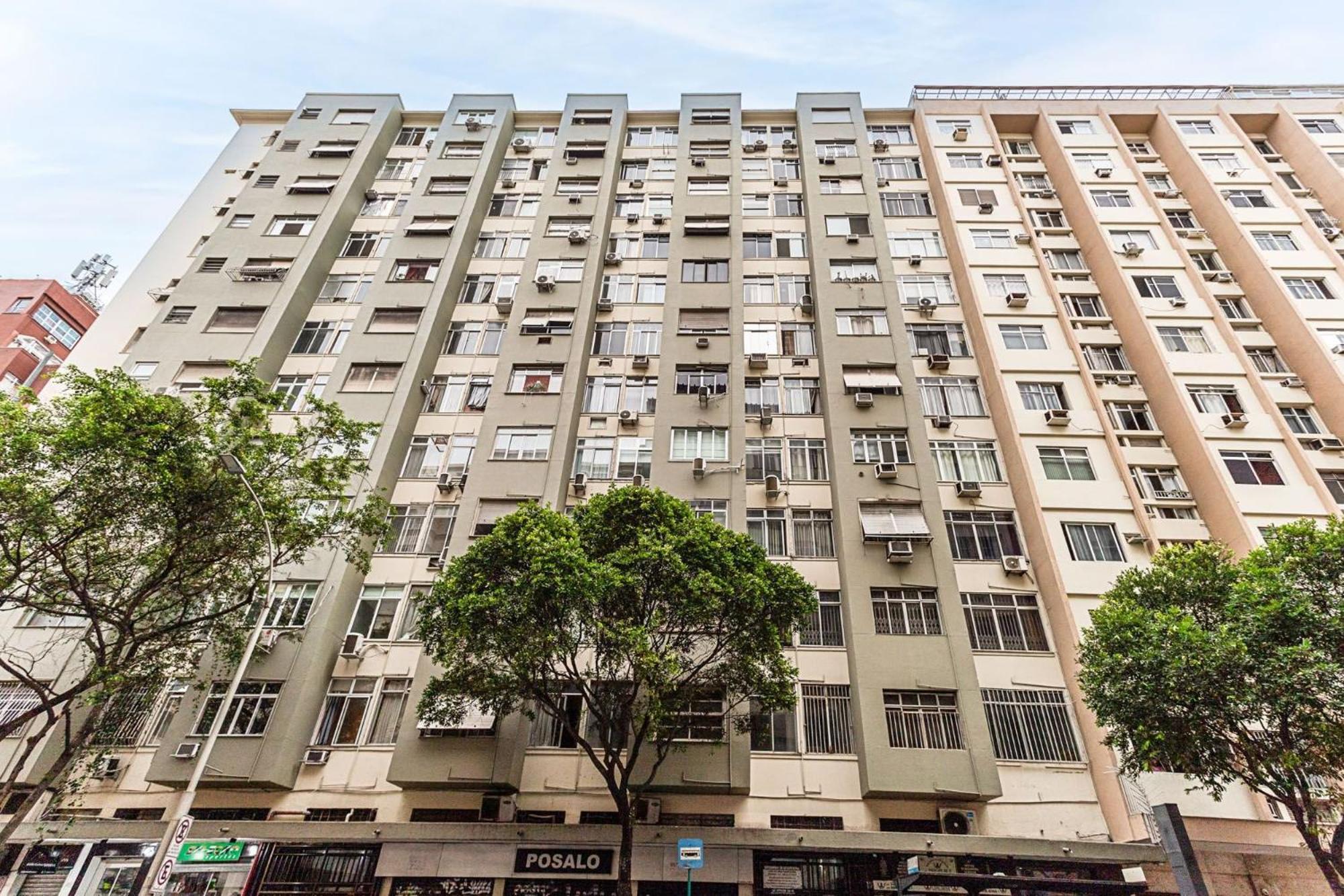 Maravilhoso Apartamento De 2 Quartos Em Copacabana Quadra Da Praia 里约热内卢 外观 照片