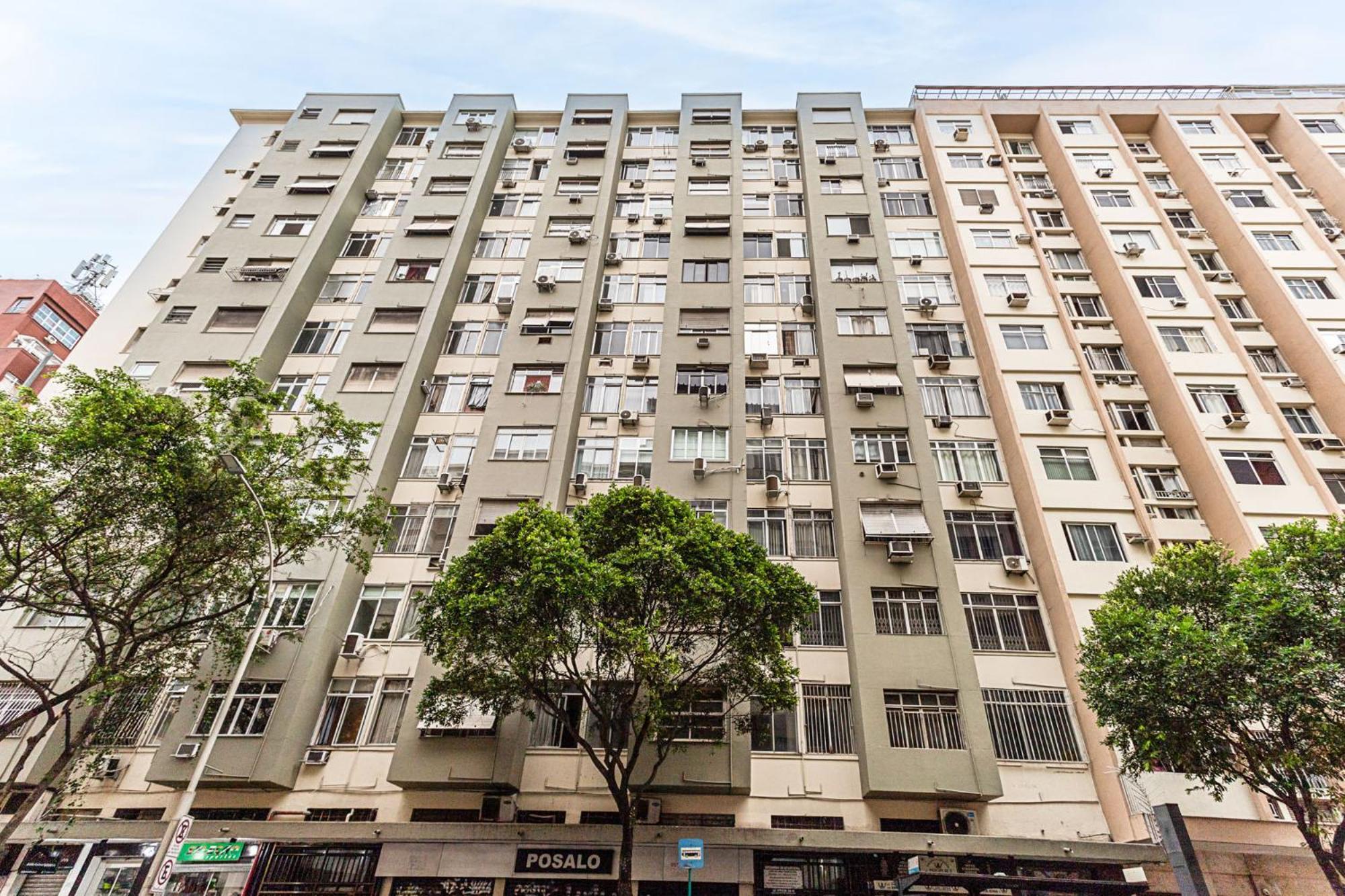 Maravilhoso Apartamento De 2 Quartos Em Copacabana Quadra Da Praia 里约热内卢 外观 照片
